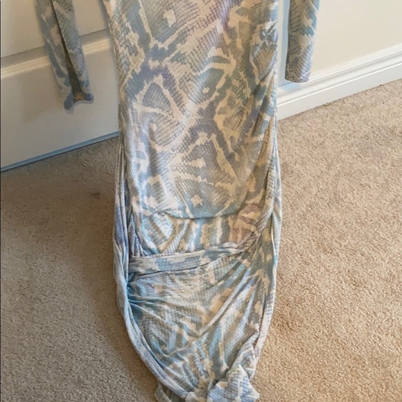 Guess soft cotton bodycon rouched long - Picture 3 of 3